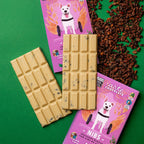 Barra de Chocolate Branco com Nibs de Cacau 75g