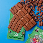 Chocolate Ao Leite Coleção com 10 Barras 750g