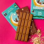 Barra de Chocolate Torta de Chocolate ao Leite com Caramelo Salgado 75g