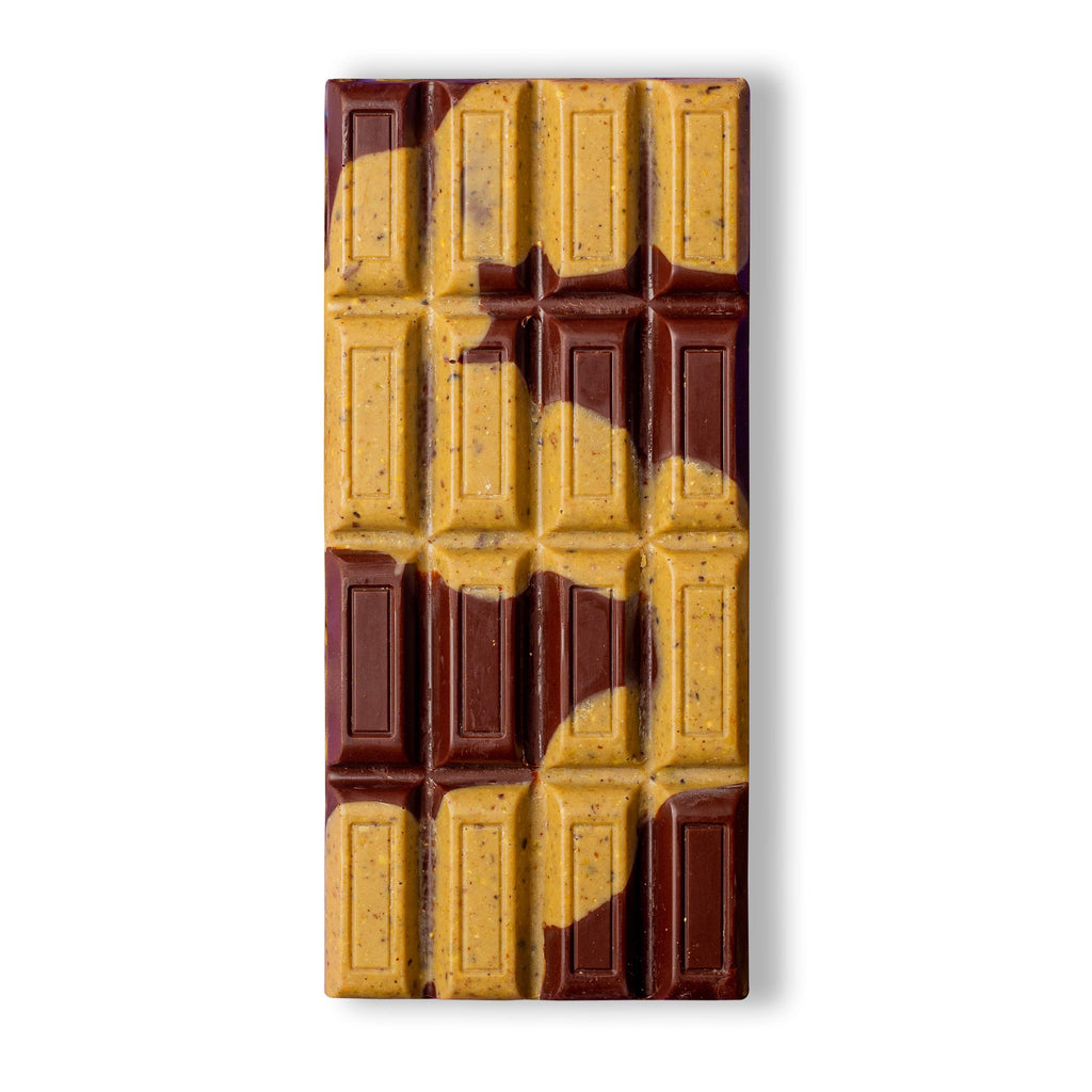 Chocolate 60% Cacau com Pistache Coleção com 10 Barras 750g