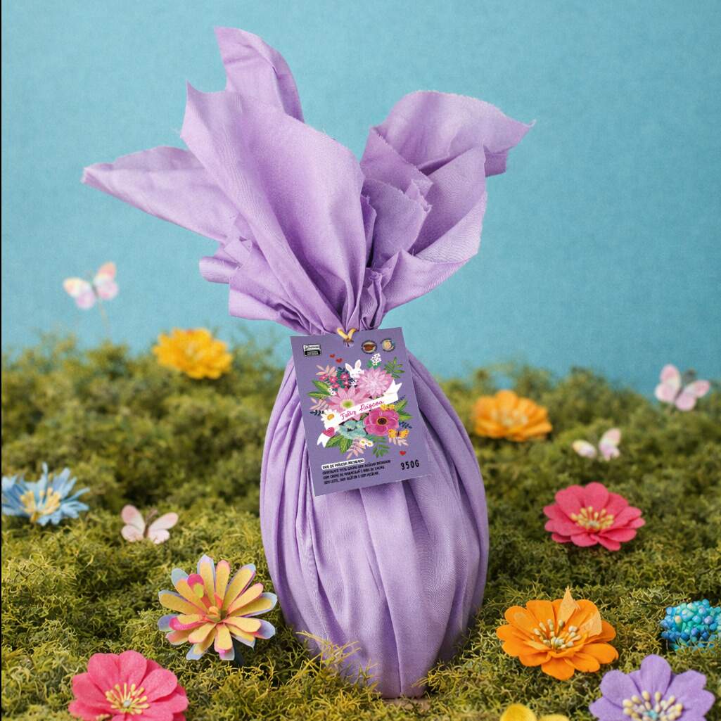 Ovo De Páscoa Recheado Paixão Tropical Adoçado com Tâmara 350g