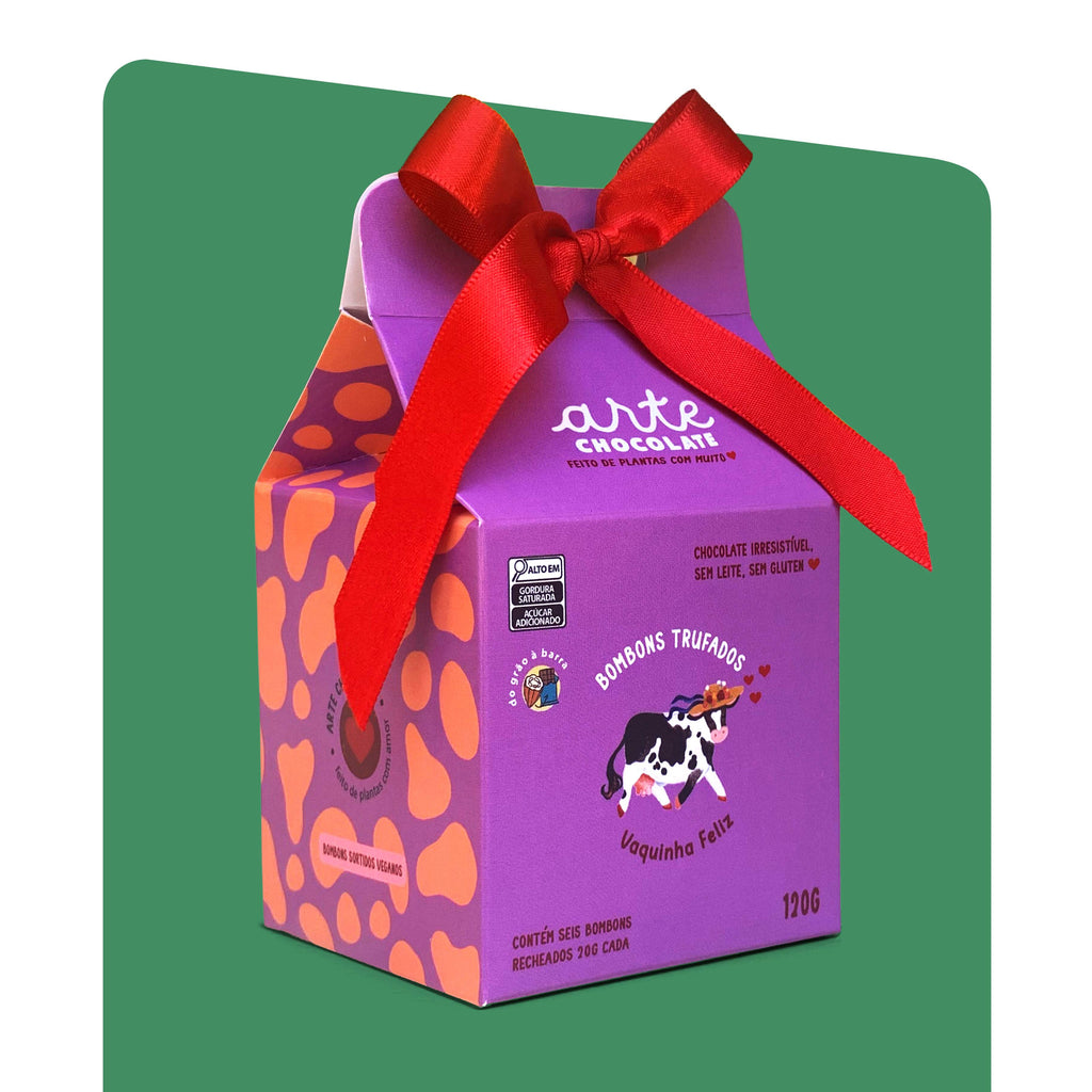 Caixa Bombons Vaquinha Feliz 6 unidades 120g