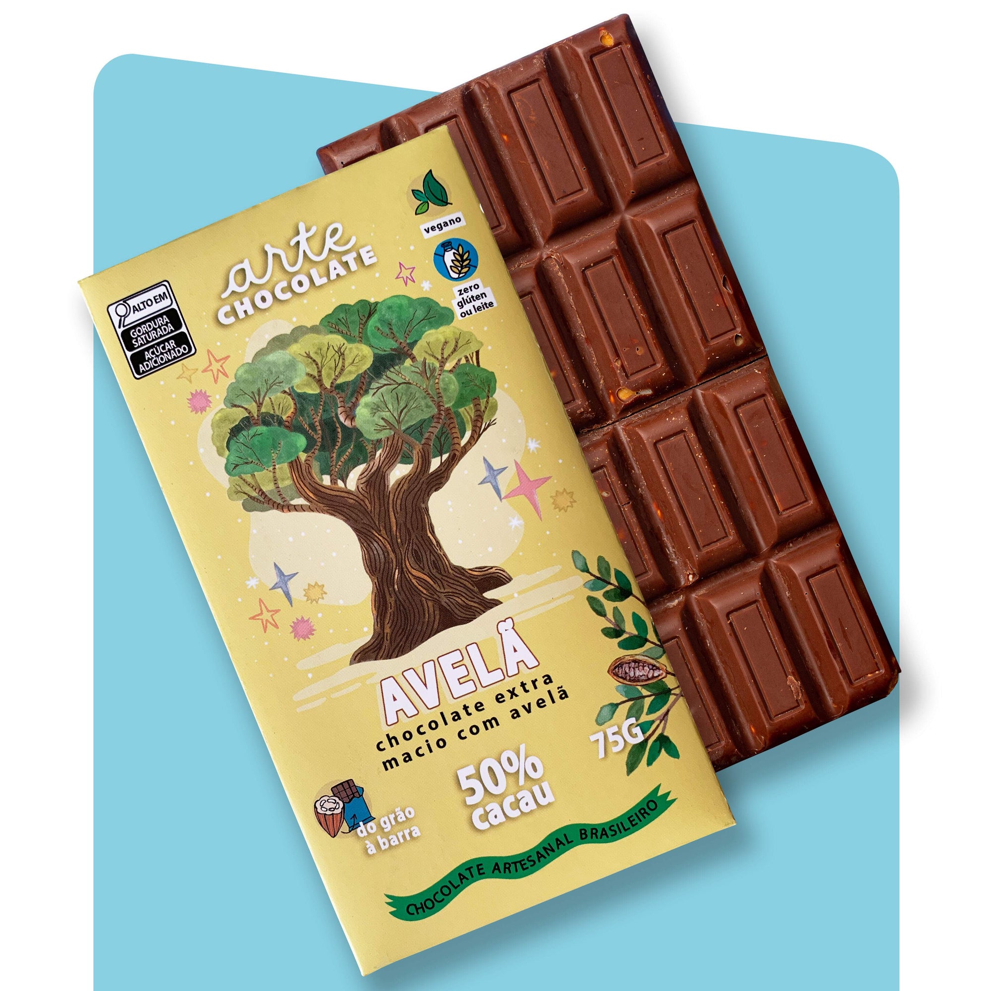 Coleção Desgustação com 5 Barras de Chocolate 375g