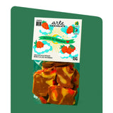 Lascas de Chocolate Nuvem de Morango Chocolate Duo com Morango 55g