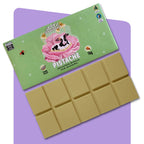 Barra de Chocolate Branco com Pistache Uso Culinário 1kg