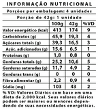 Lascas de Chocolate Nuvem de Morango Chocolate Duo com Morango 55g