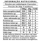 Chocolate 70% Cacau com Baru & Flor De Sal Coleção com 10 Barras 750g